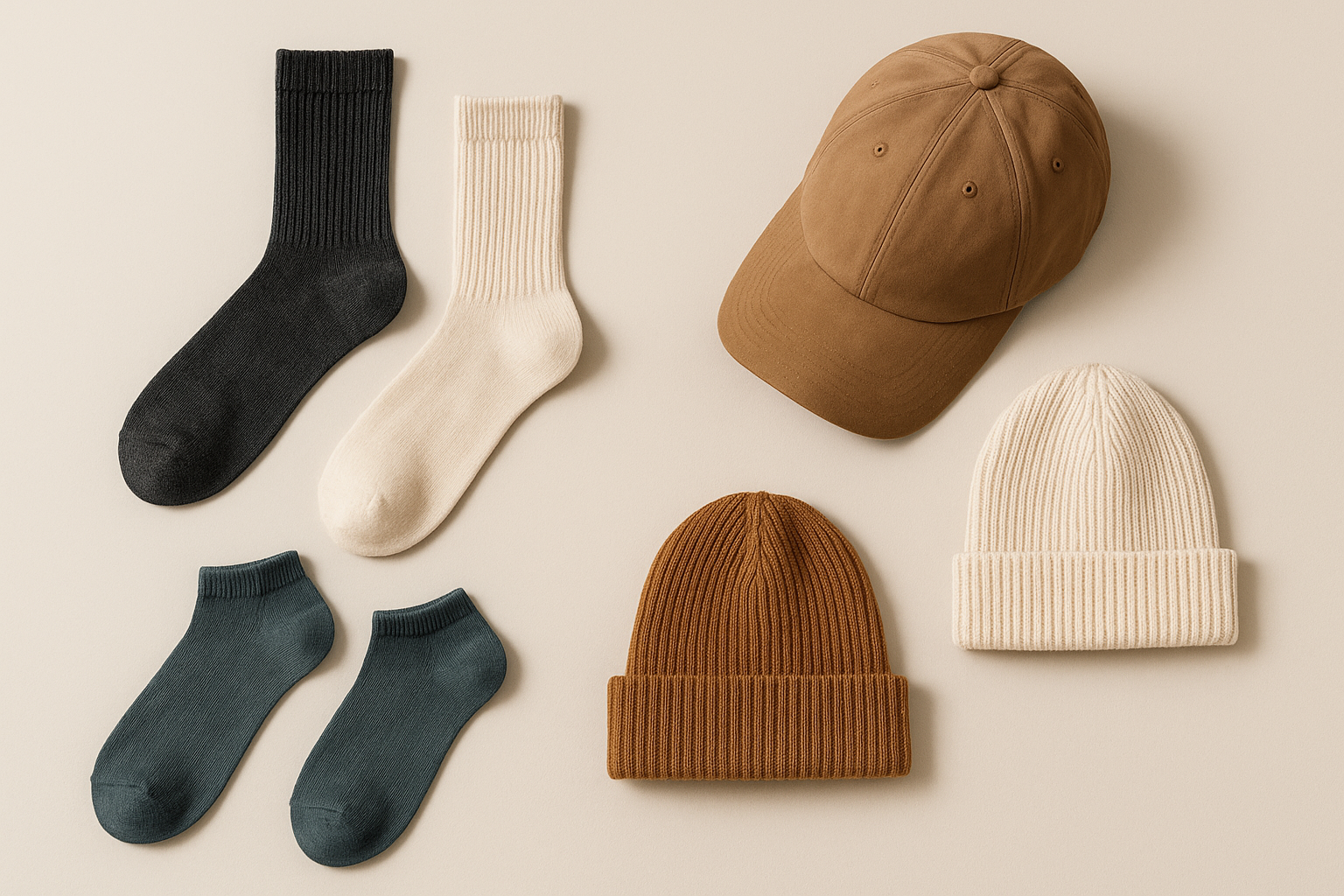 Bonnets, Casquettes & Chaussettes