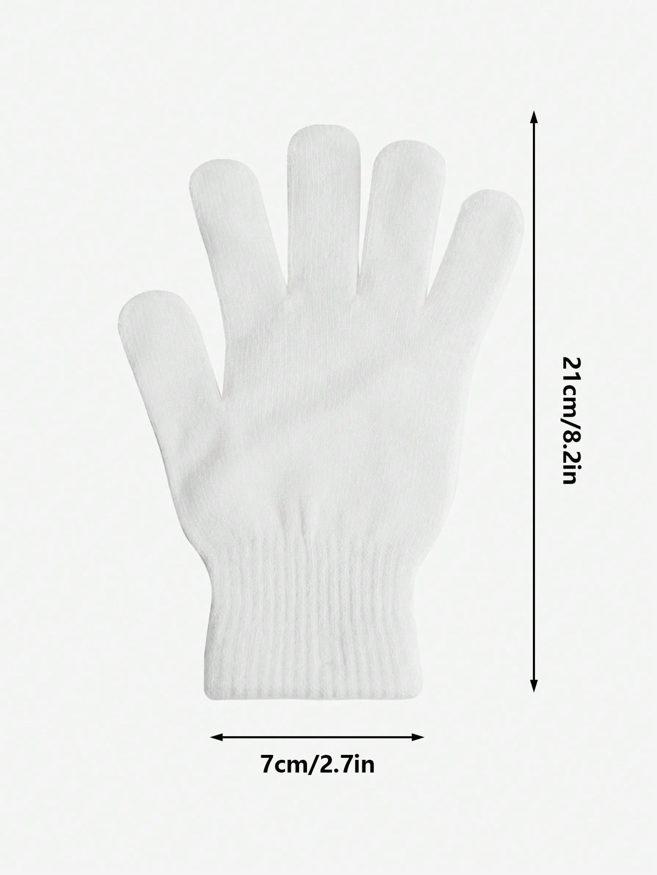 6 pièces/2 pièces Ensemble bonnet tricoté et gants de couleur unie, convient aux hommes et aux femmes pour une chaleur quotidienne, un style de rue extérieur, parfait comme cadeau d'anniversaire ou de Noël