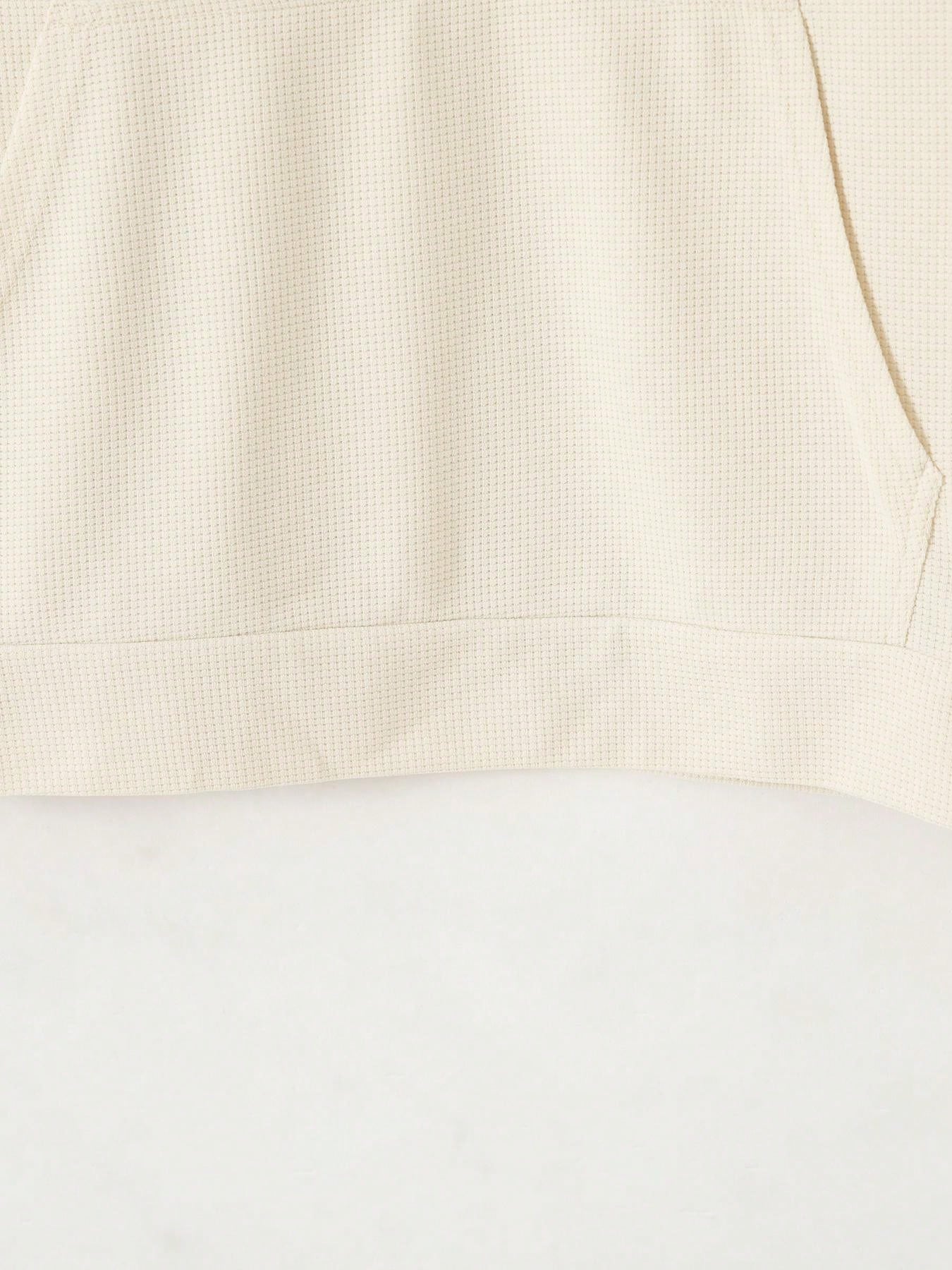 1 set Homme simple de survêtement 2 pièces, Top à col montant zippé manches longues + pantalon, de couleur unie, léger