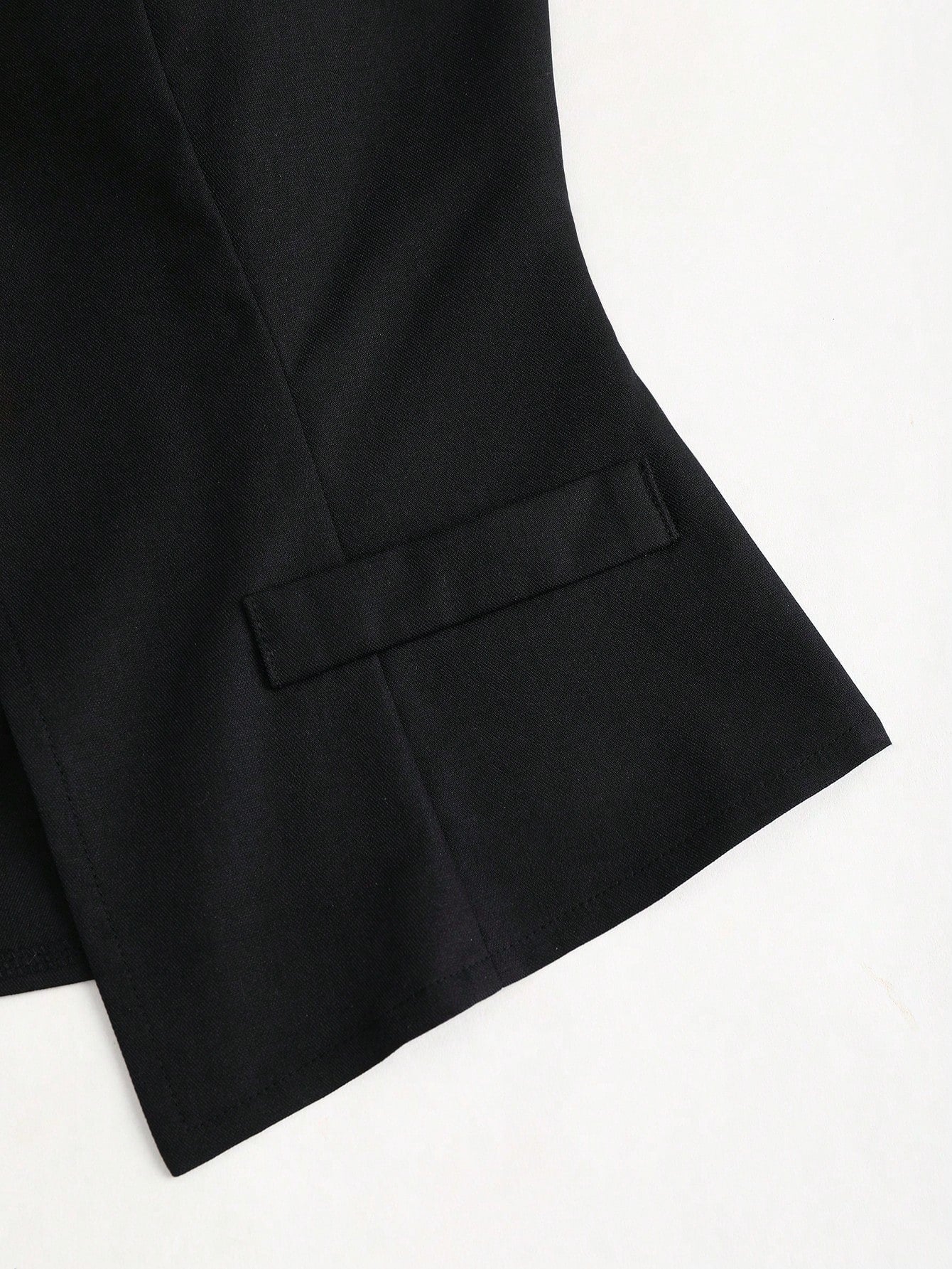 Sweetra Ensemble 2 pièces pour femmes, composé d'un gilet croisé et d'un pantalon large plissé