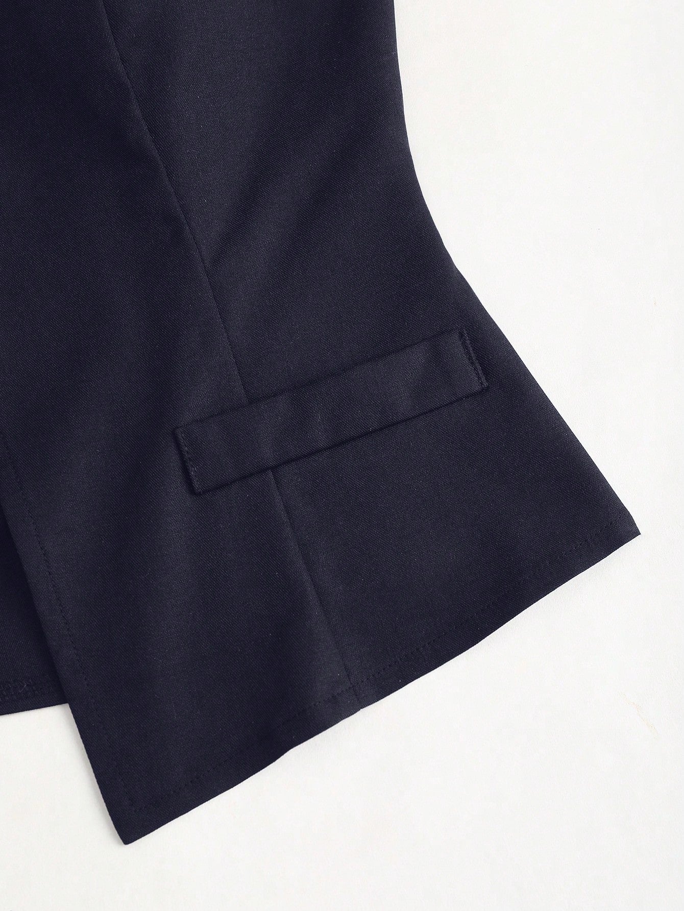 Sweetra Ensemble 2 pièces pour femmes, composé d'un gilet croisé et d'un pantalon large plissé