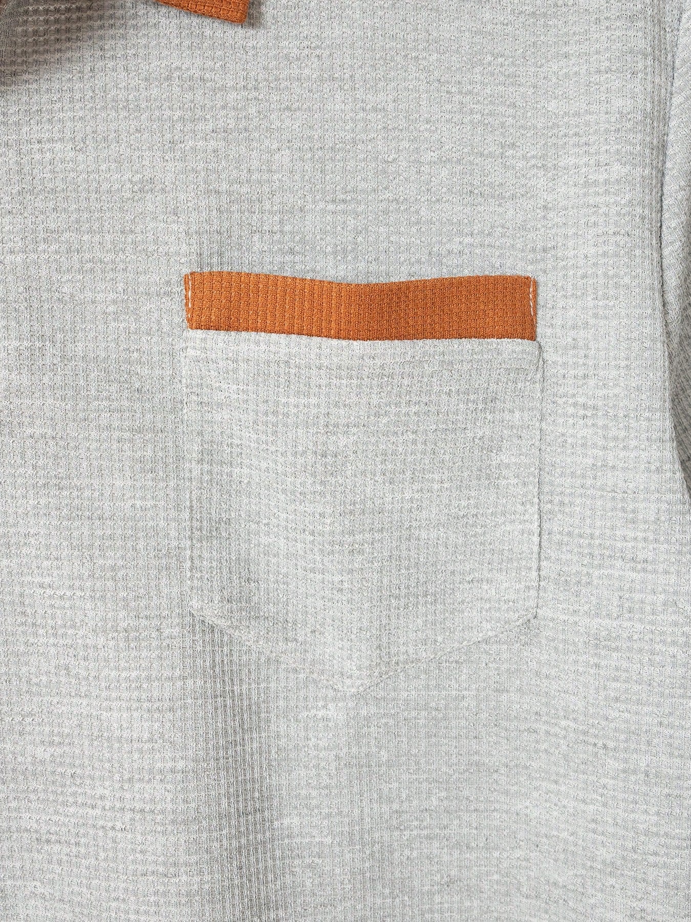 2 pièces Ensemble de sport pour homme, polo à manches courtes casual + pantalon long