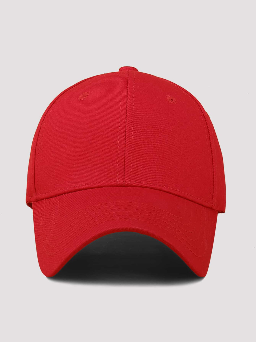 1 pièce Casquette de baseball simple, casual et ajustable de couleur unie, unisexe