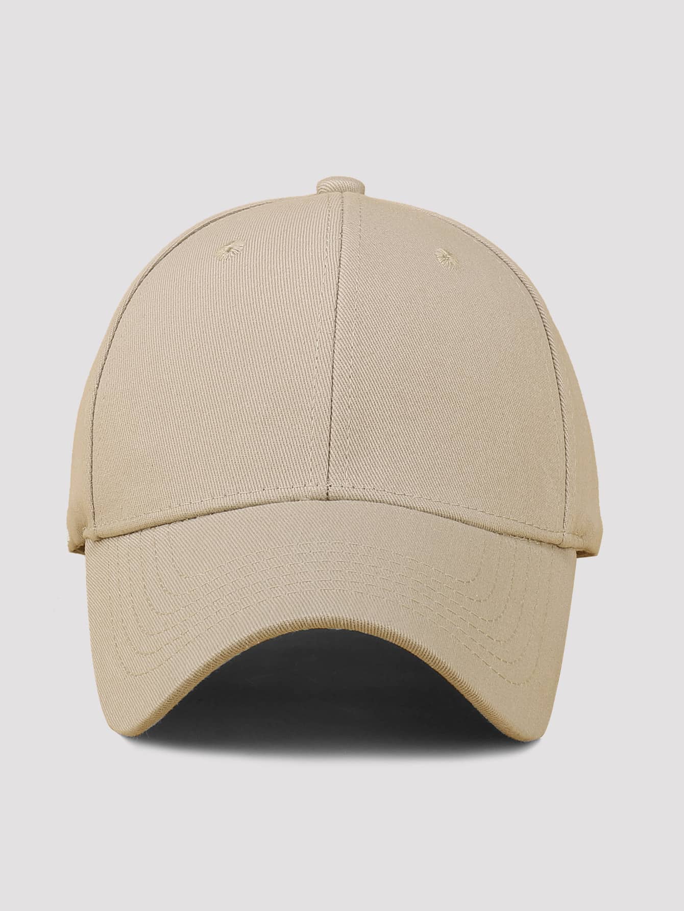 1 pièce Casquette de baseball simple, casual et ajustable de couleur unie, unisexe