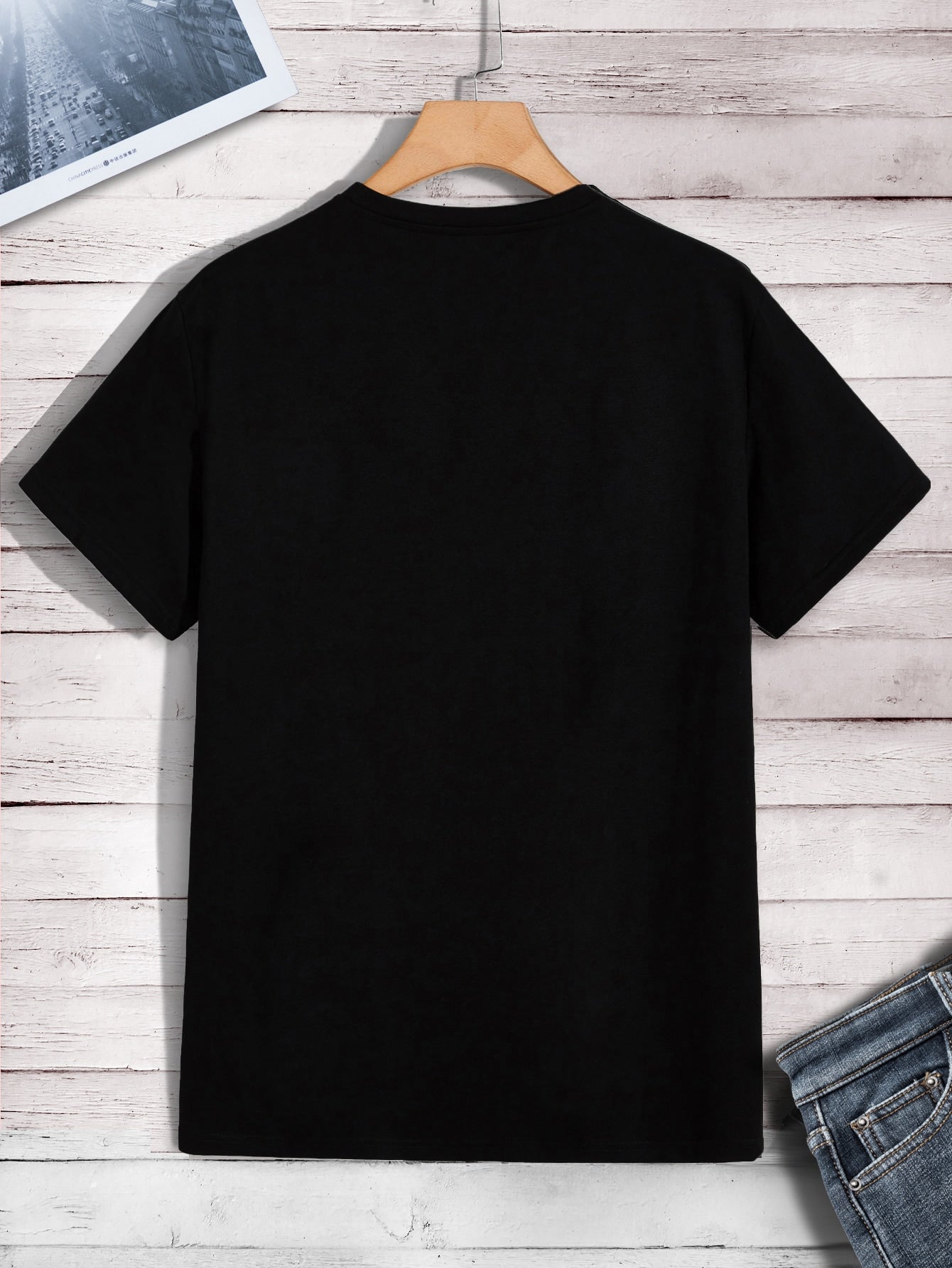 T-shirt Homme À Broderie Cœur
