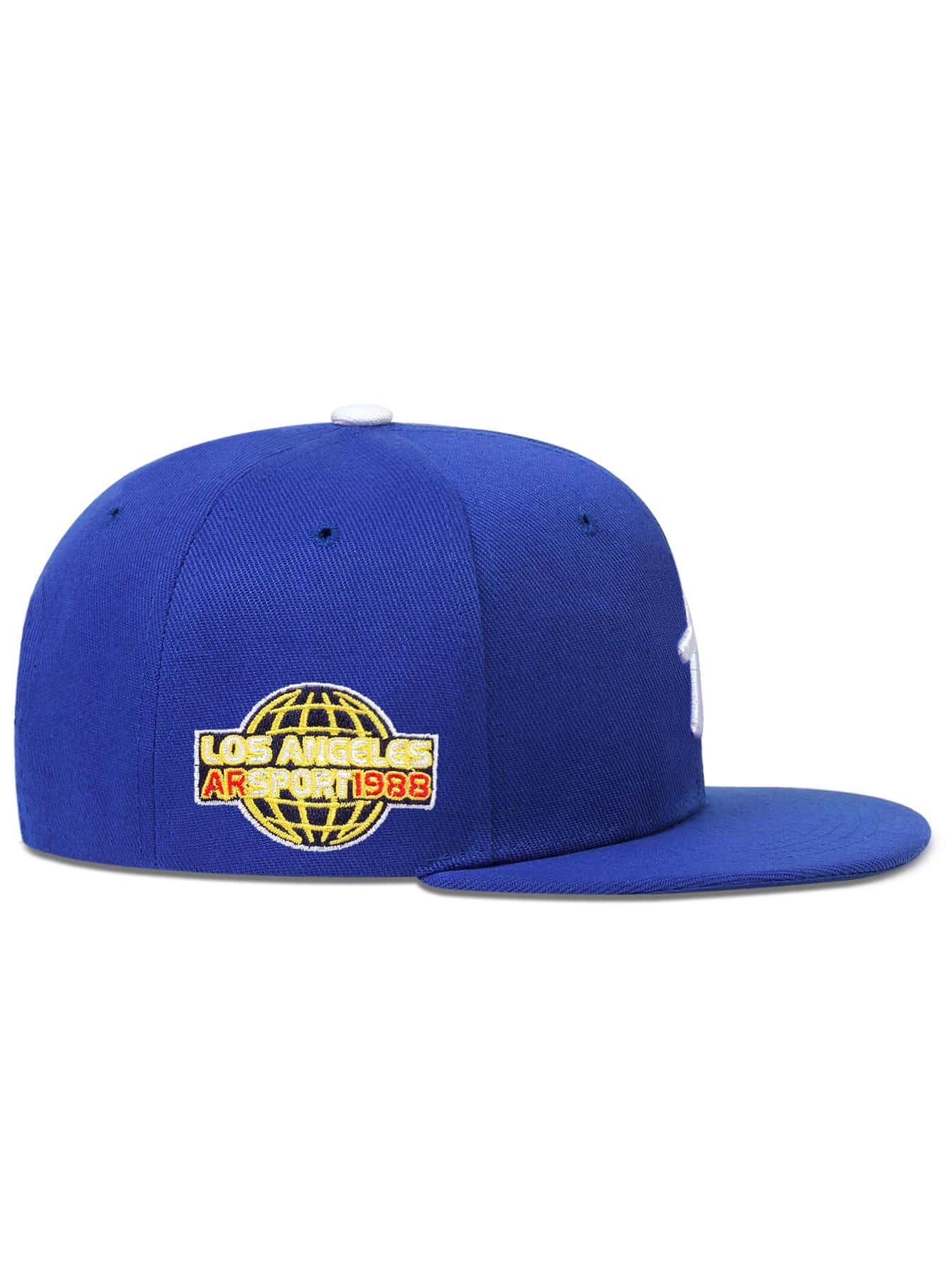 AR Chapeau de hip-hop pour homme lettre brodée pour un port quotidien au printemps et en automne dans la rue