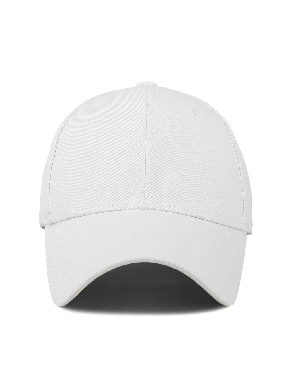 1 pièce Casquette de baseball simple, casual et ajustable de couleur unie, unisexe