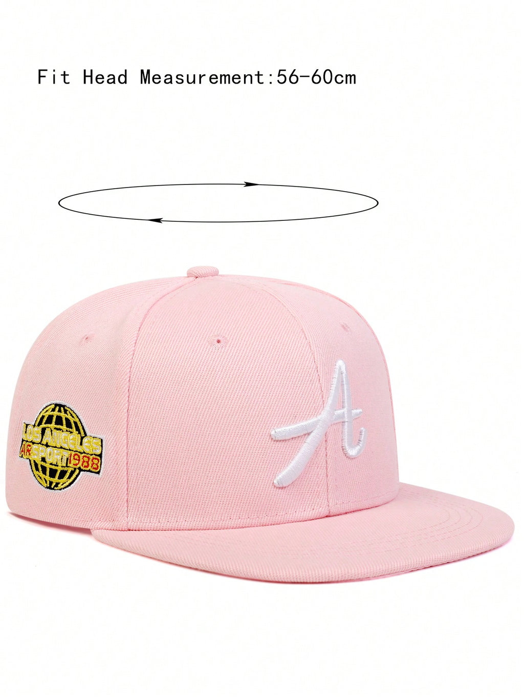 AR Chapeau de hip-hop pour homme lettre brodée pour un port quotidien au printemps et en automne dans la rue
