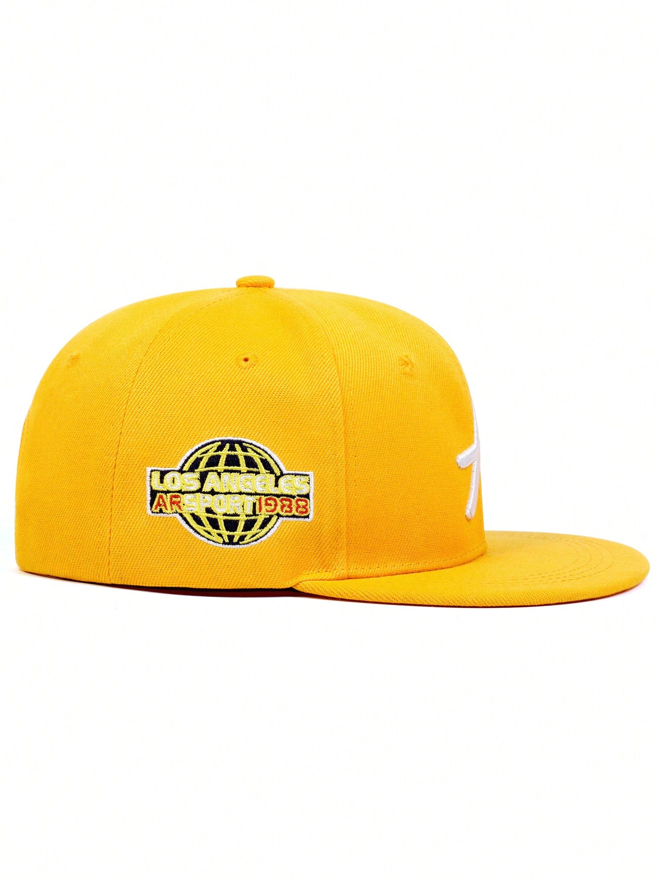 AR Chapeau de hip-hop pour homme lettre brodée pour un port quotidien au printemps et en automne dans la rue
