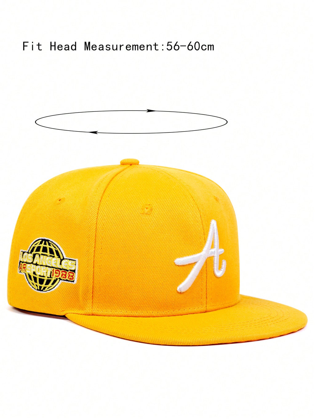 AR Chapeau de hip-hop pour homme lettre brodée pour un port quotidien au printemps et en automne dans la rue