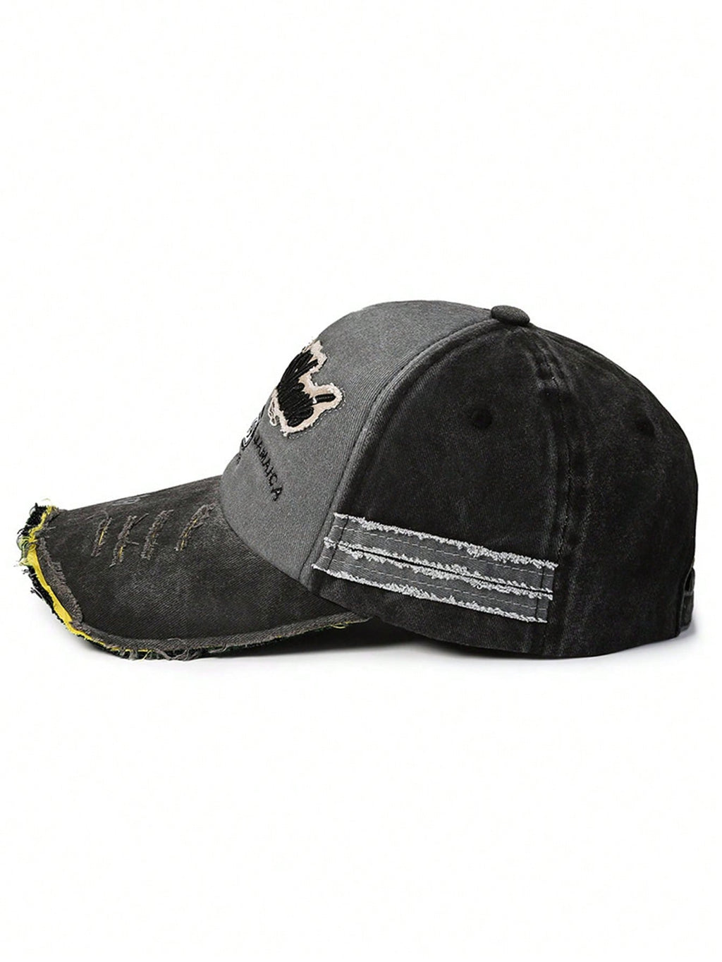 Casquette de baseball décontractée pour homme et femme, style vintage et délavée avec trous, convenable pour une utilisation quotidienne