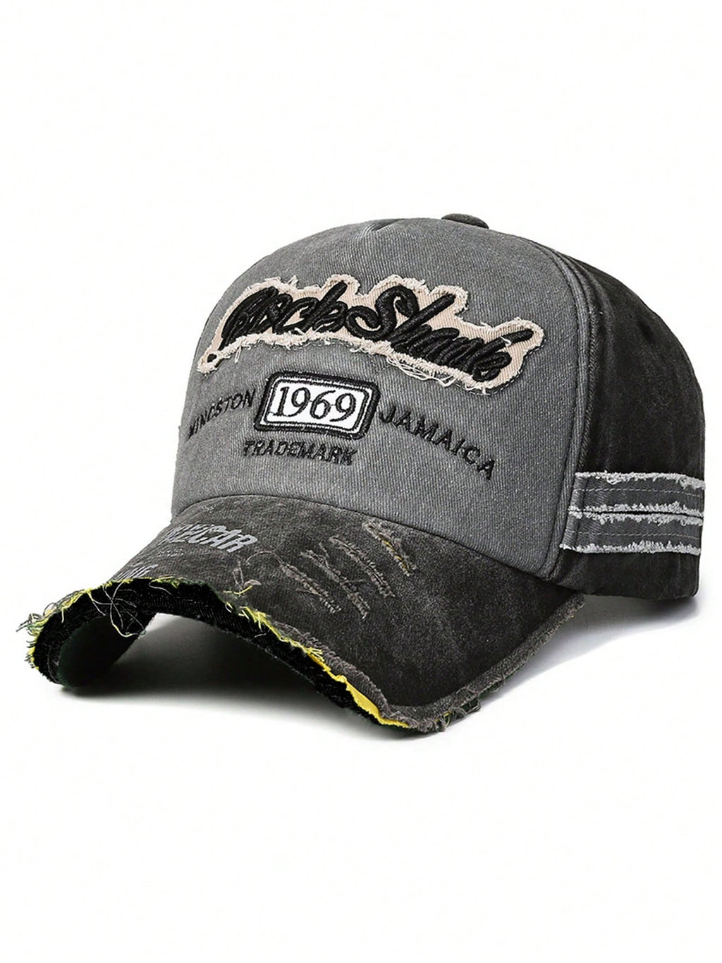 Casquette de baseball décontractée pour homme et femme, style vintage et délavée avec trous, convenable pour une utilisation quotidienne