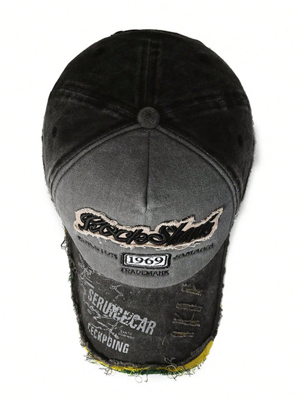 Casquette de baseball décontractée pour homme et femme, style vintage et délavée avec trous, convenable pour une utilisation quotidienne