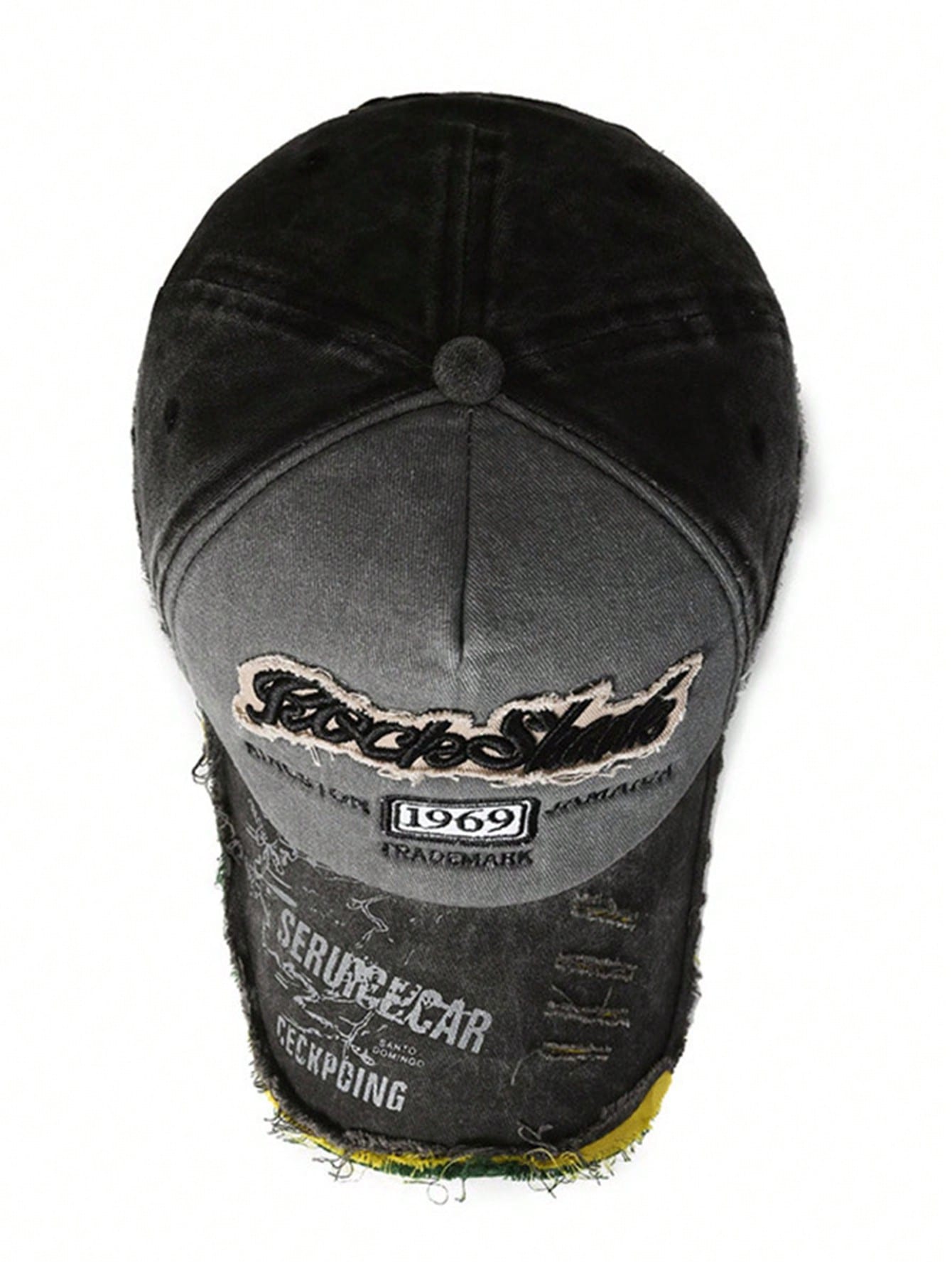 Casquette de baseball décontractée pour homme et femme, style vintage et délavée avec trous, convenable pour une utilisation quotidienne