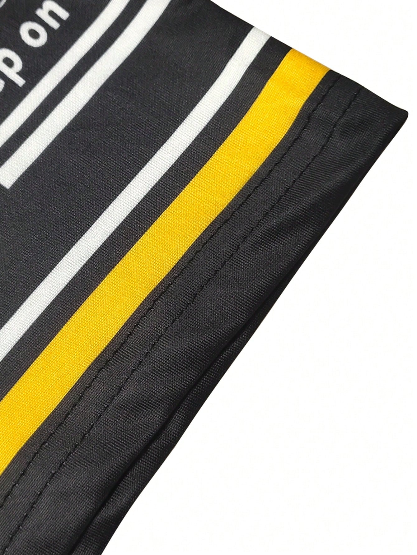T-shirt casual en jersey à manches courtes pour homme avec imprimé de lettres
