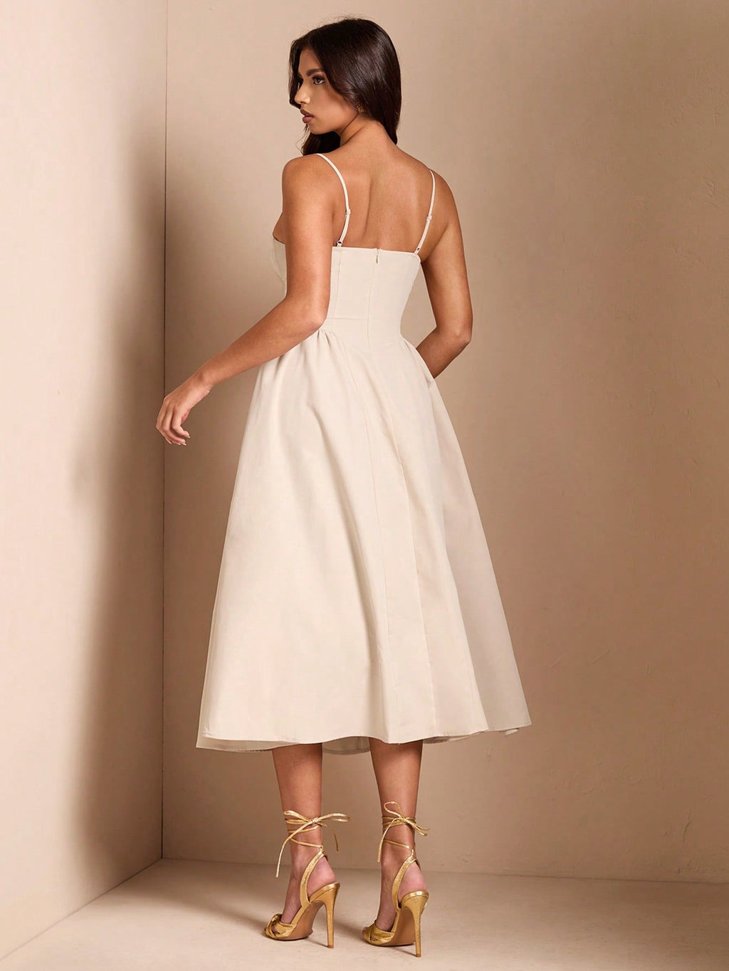 SHEIN BAE Élégante robe longue en tulle pour femmes, convient pour les sorties décontractées, les sorties, les fêtes de boîte de nuit, la saison d'automne