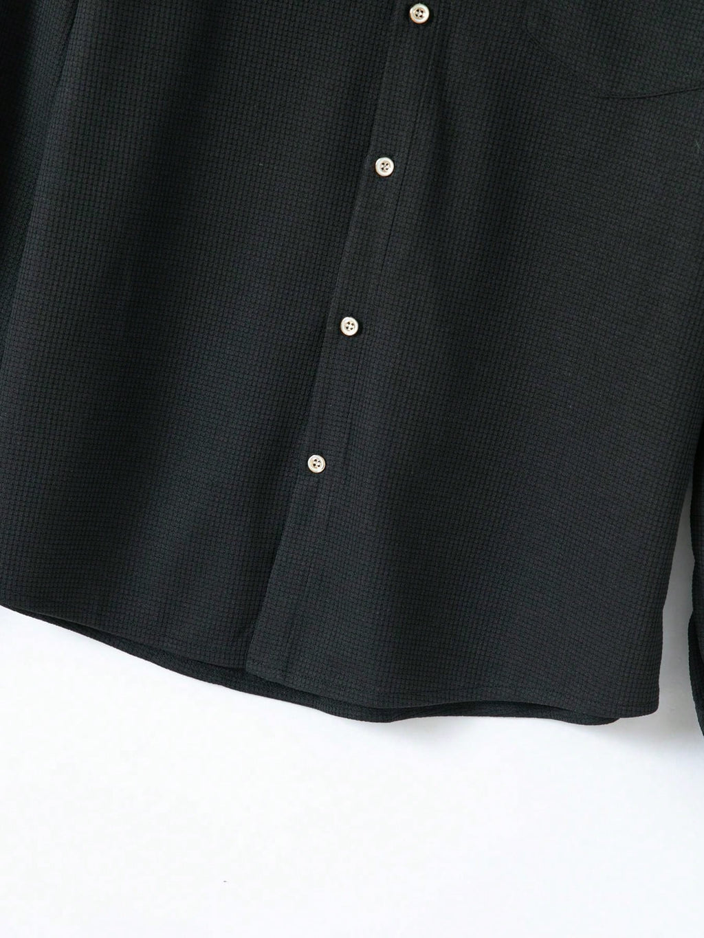 1 set Chemise manches longues de couleur unie décontractée pour homme avec poche + pantalon
