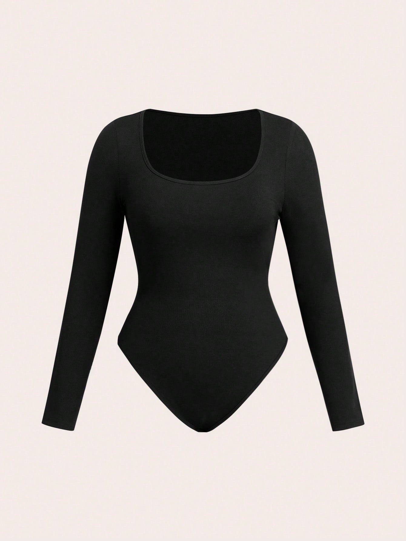 Flirla 2 pièces/Set Combinaison grise col en U grande taille jambes évasées, combinaison ajustée décontracté mode minimaliste pour sortie