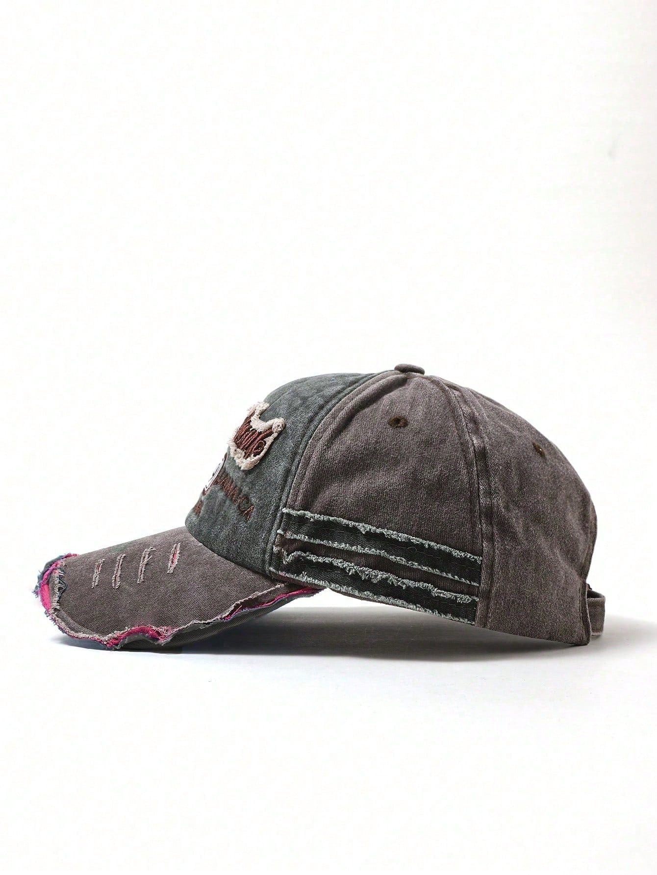 Casquette de baseball décontractée pour homme et femme, style vintage et délavée avec trous, convenable pour une utilisation quotidienne