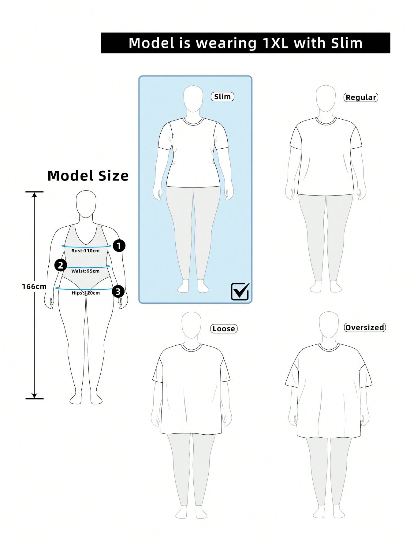SHEIN T-shirt mode à manches courtes pour femmes grandes tailles, avec décoration métallique ajourée