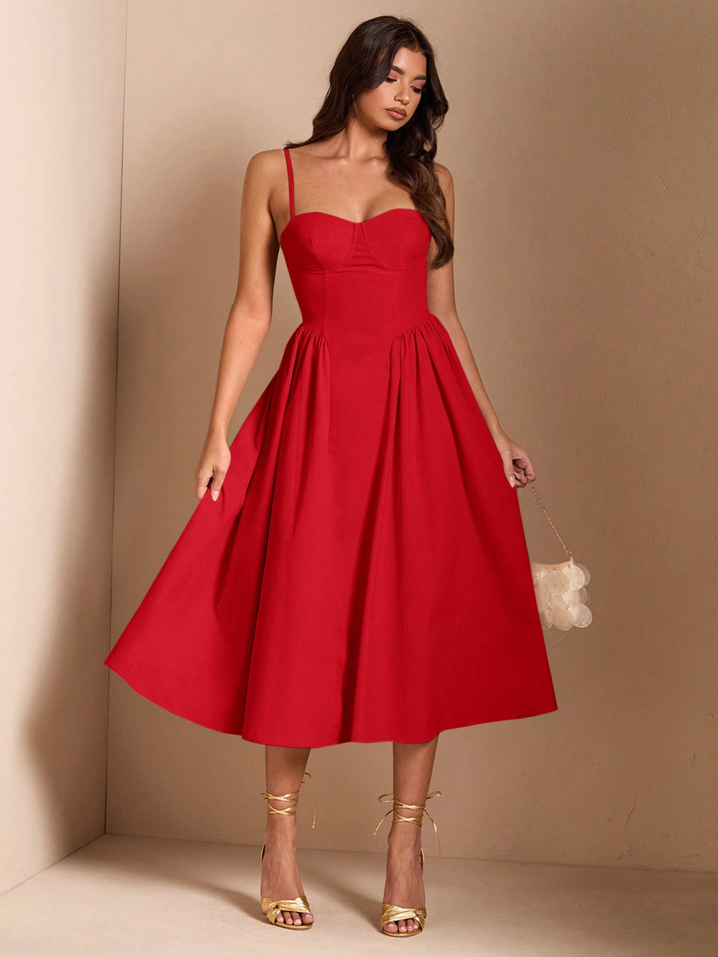 SHEIN BAE Élégante robe longue en tulle pour femmes, convient pour les sorties décontractées, les sorties, les fêtes de boîte de nuit, la saison d'automne