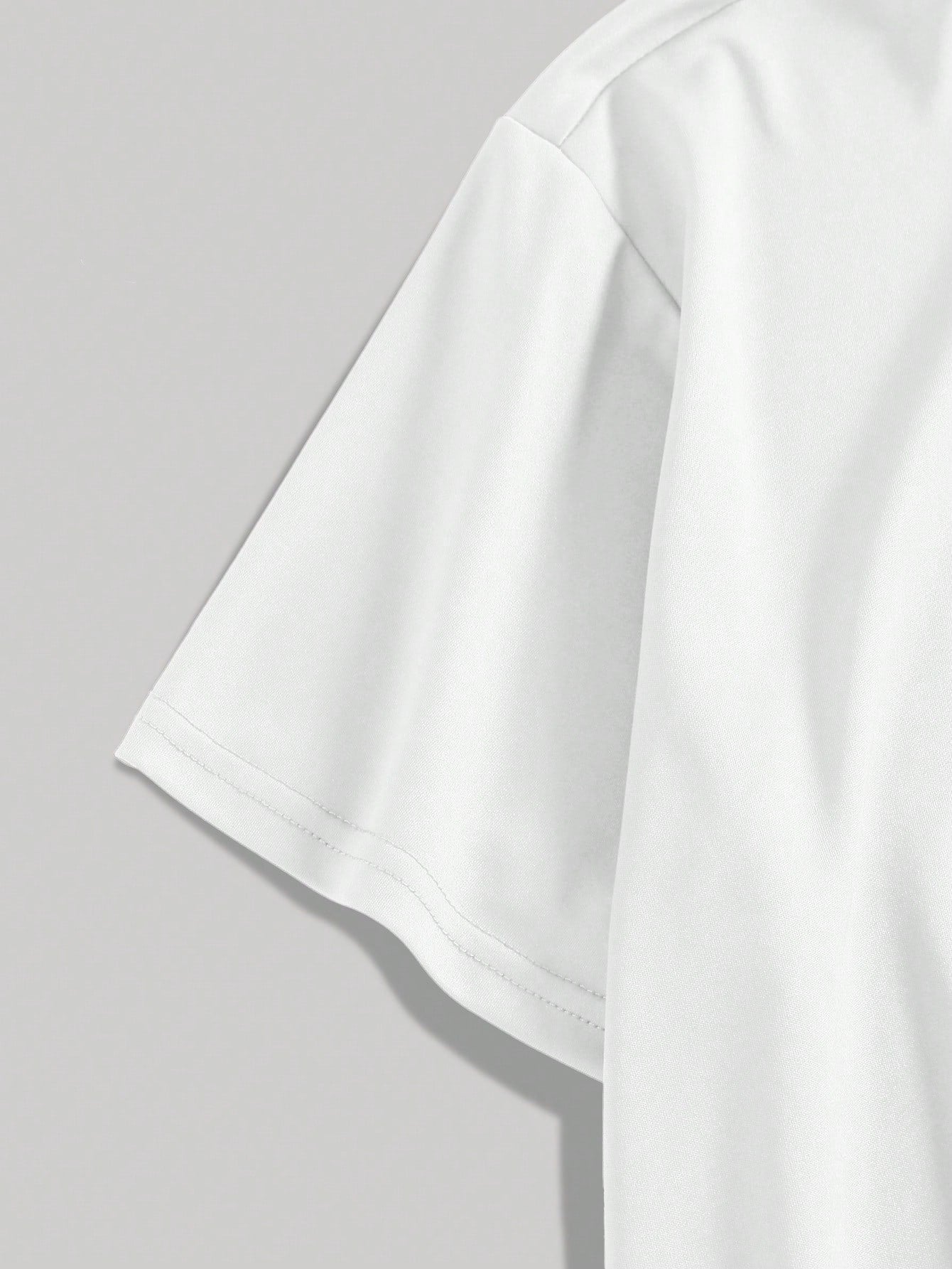 T-shirt Homme À Broderie Cœur