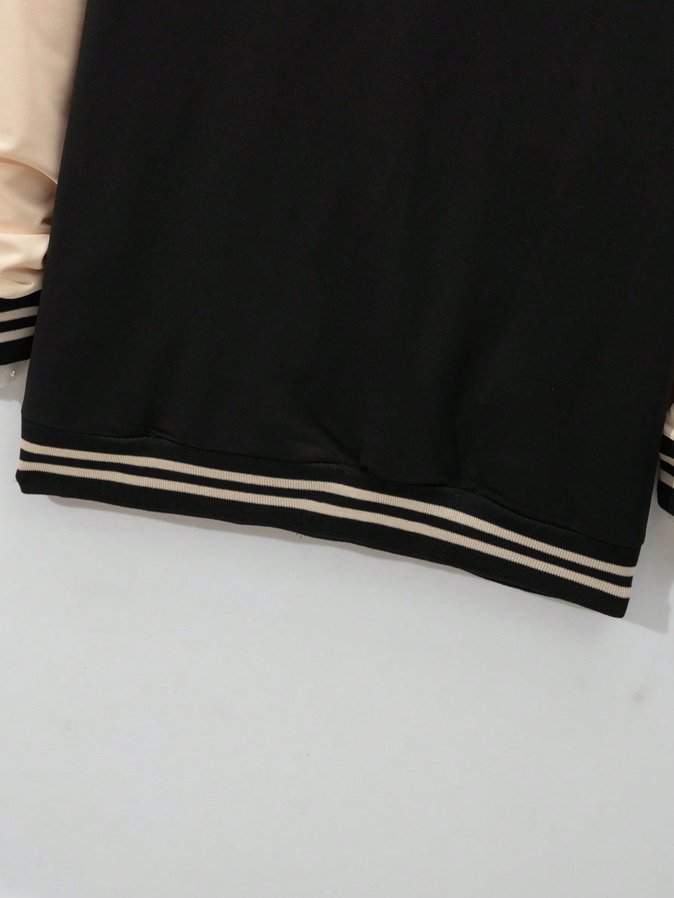 1 set Homme veste de baseball monobloc décontractée à col et pantalon, blocs de couleurs, 2 pièces, d'épaisseur moyenne, convient pour les voyages et l'usage quotidien