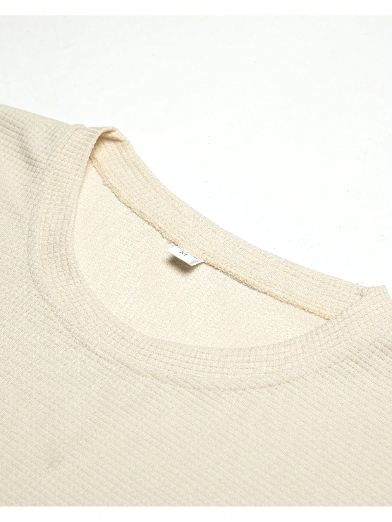 Ensemble 2 pièces de vêtements pour hommes en tissu gaufré