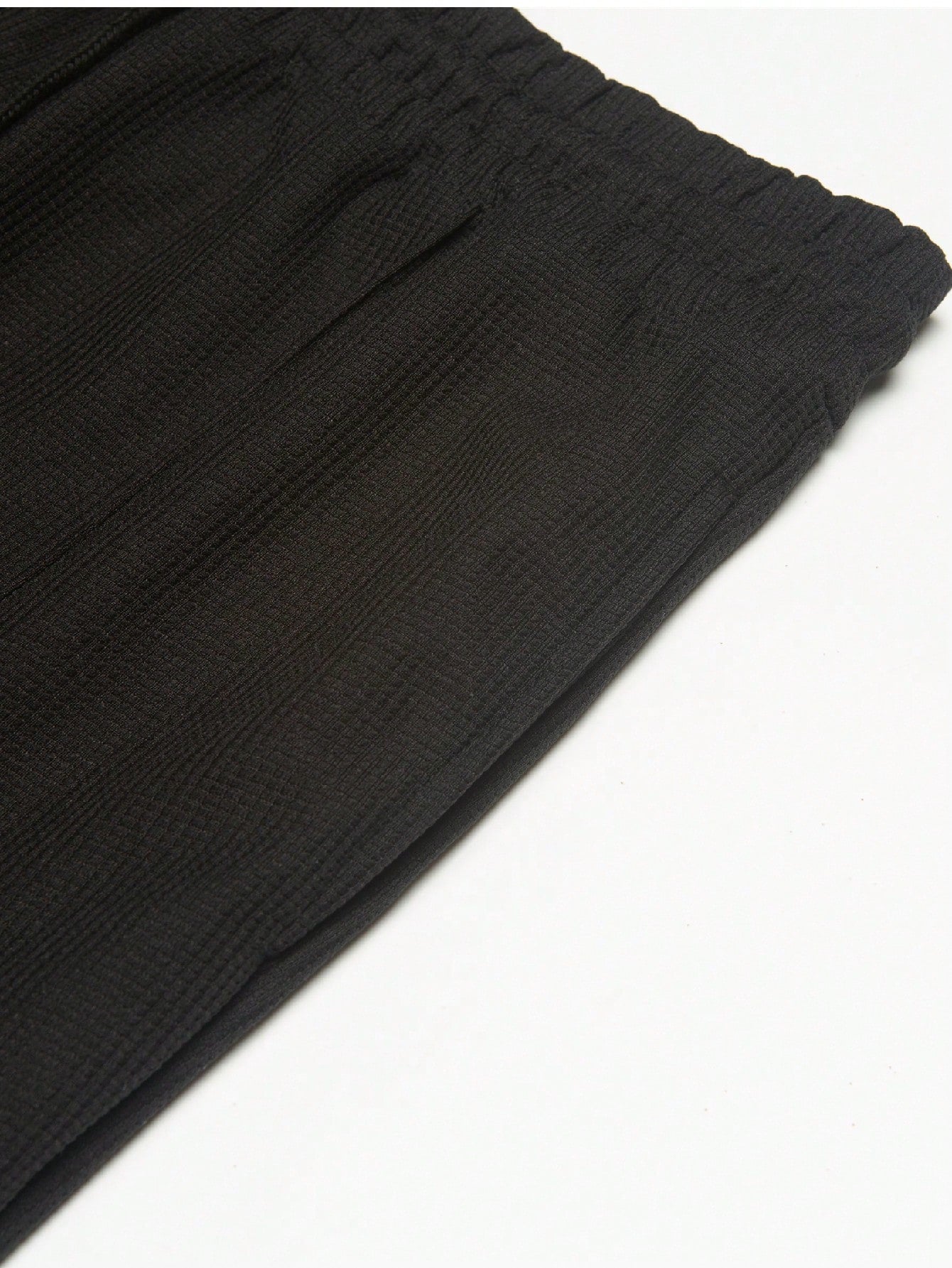 Ensemble 2 pièces de vêtements pour hommes en tissu gaufré