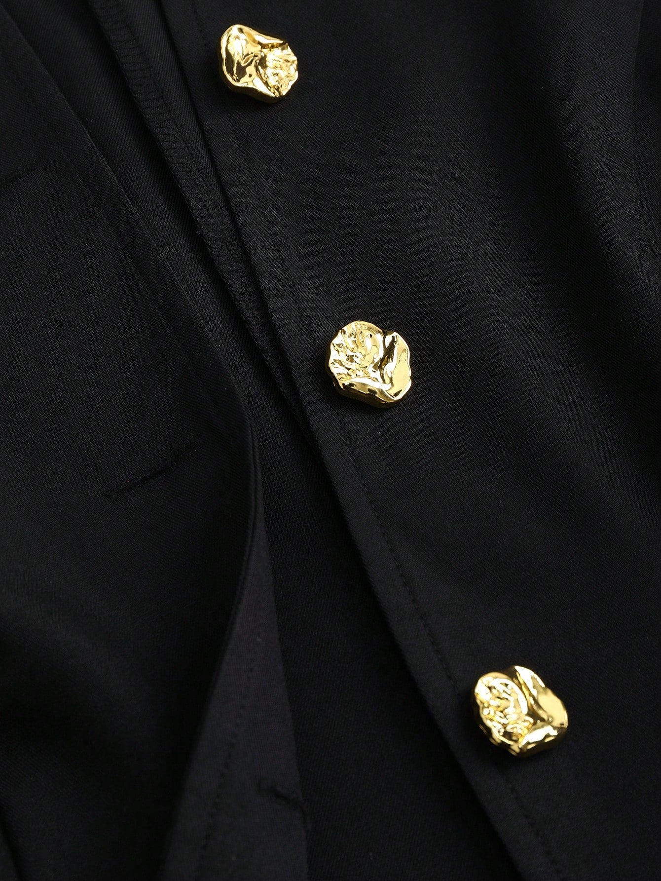 Sweetra Ensemble 2 pièces pour femmes, composé d'un gilet croisé et d'un pantalon large plissé