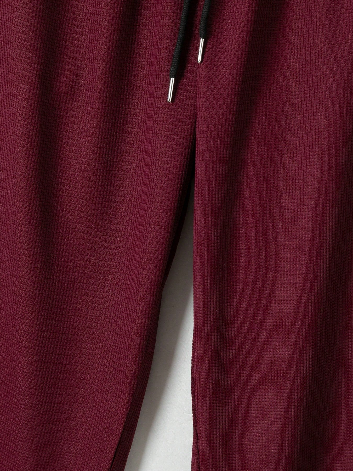 Ensemble veste décontractée pour homme, veste à capuche zippée en patchwork gaufré + pantalon long de sport 2 pièces