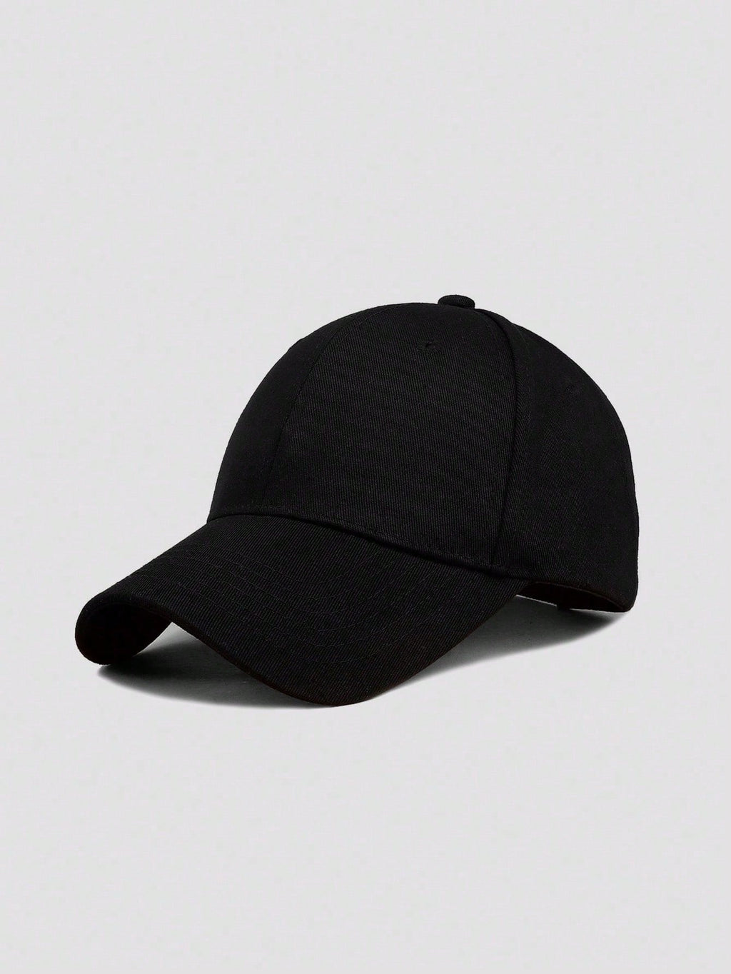 1 pièce Casquette de baseball simple, casual et ajustable de couleur unie, unisexe