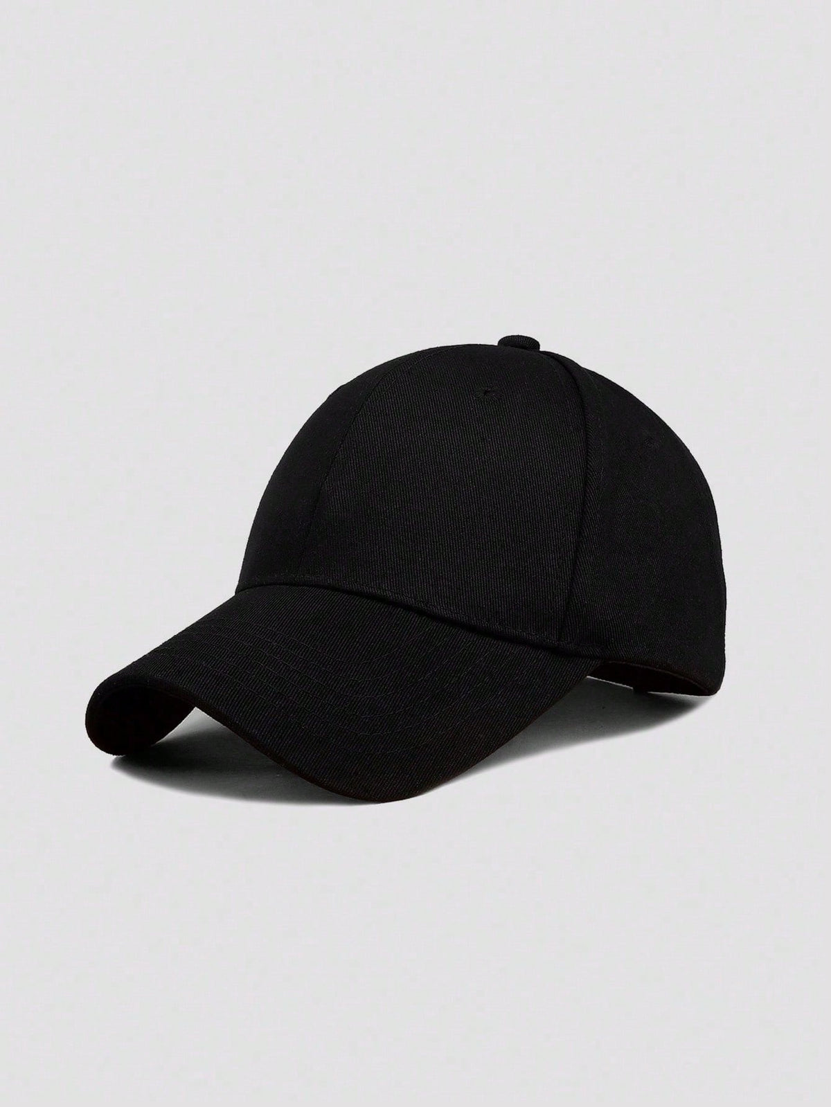 1 pièce Casquette de baseball simple, casual et ajustable de couleur unie, unisexe