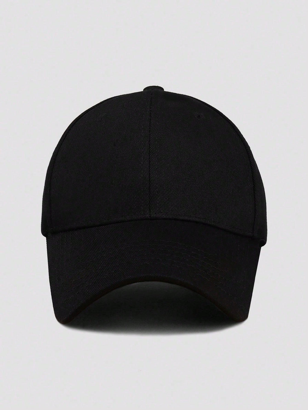 1 pièce Casquette de baseball simple, casual et ajustable de couleur unie, unisexe