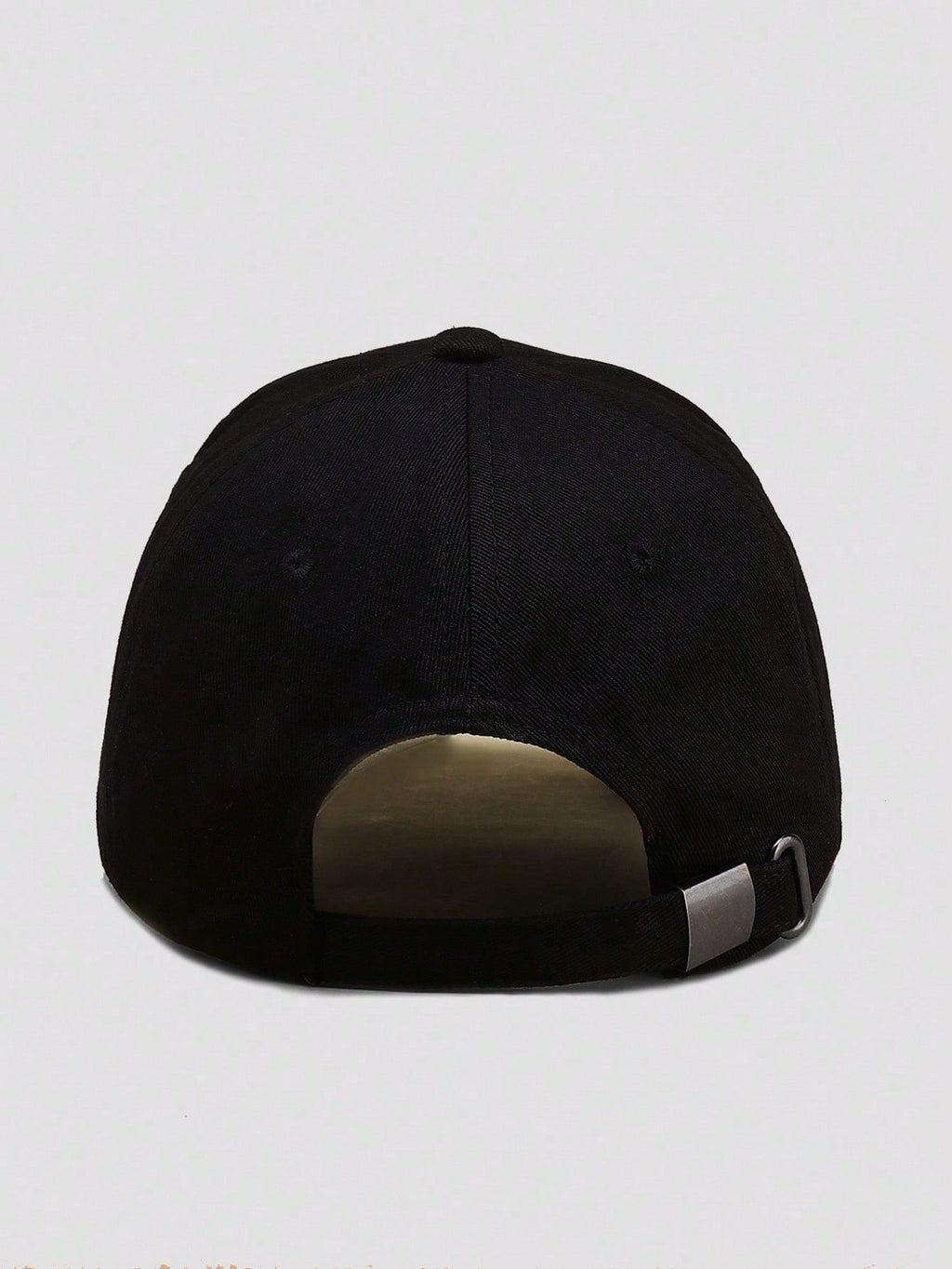 1 pièce Casquette de baseball simple, casual et ajustable de couleur unie, unisexe