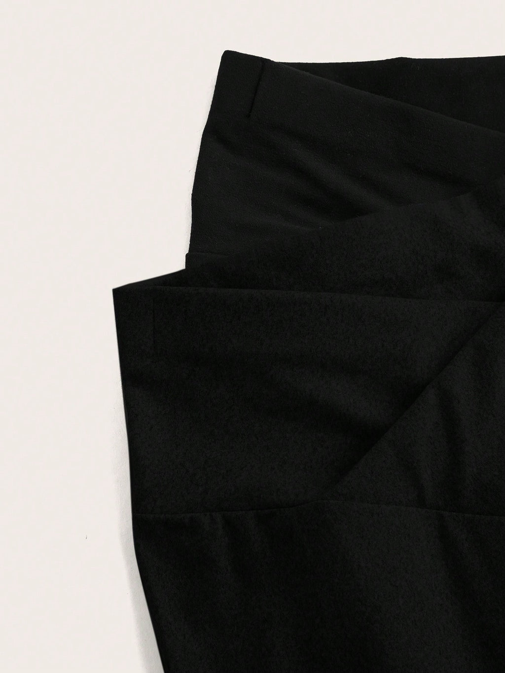 SHEIN EZwear Leggings décontracté moulants asymétriques taille étroite de couleur unie pour femmes