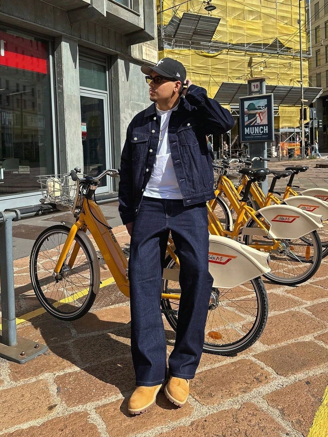 Veste en jean décontractée et pour hommes, style streetwear polyvalent et sportif pour étudiant