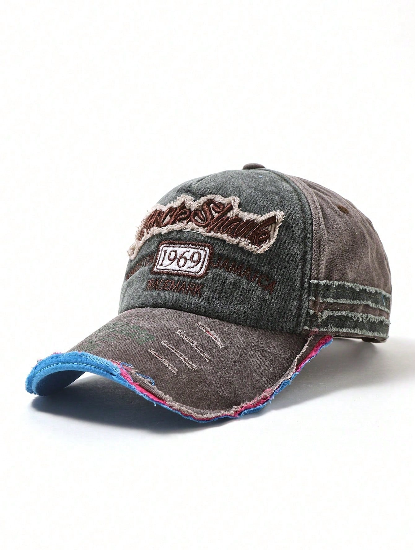 Casquette de baseball décontractée pour homme et femme, style vintage et délavée avec trous, convenable pour une utilisation quotidienne