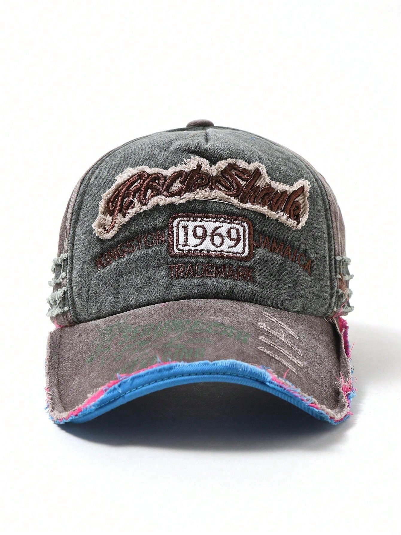 Casquette de baseball décontractée pour homme et femme, style vintage et délavée avec trous, convenable pour une utilisation quotidienne