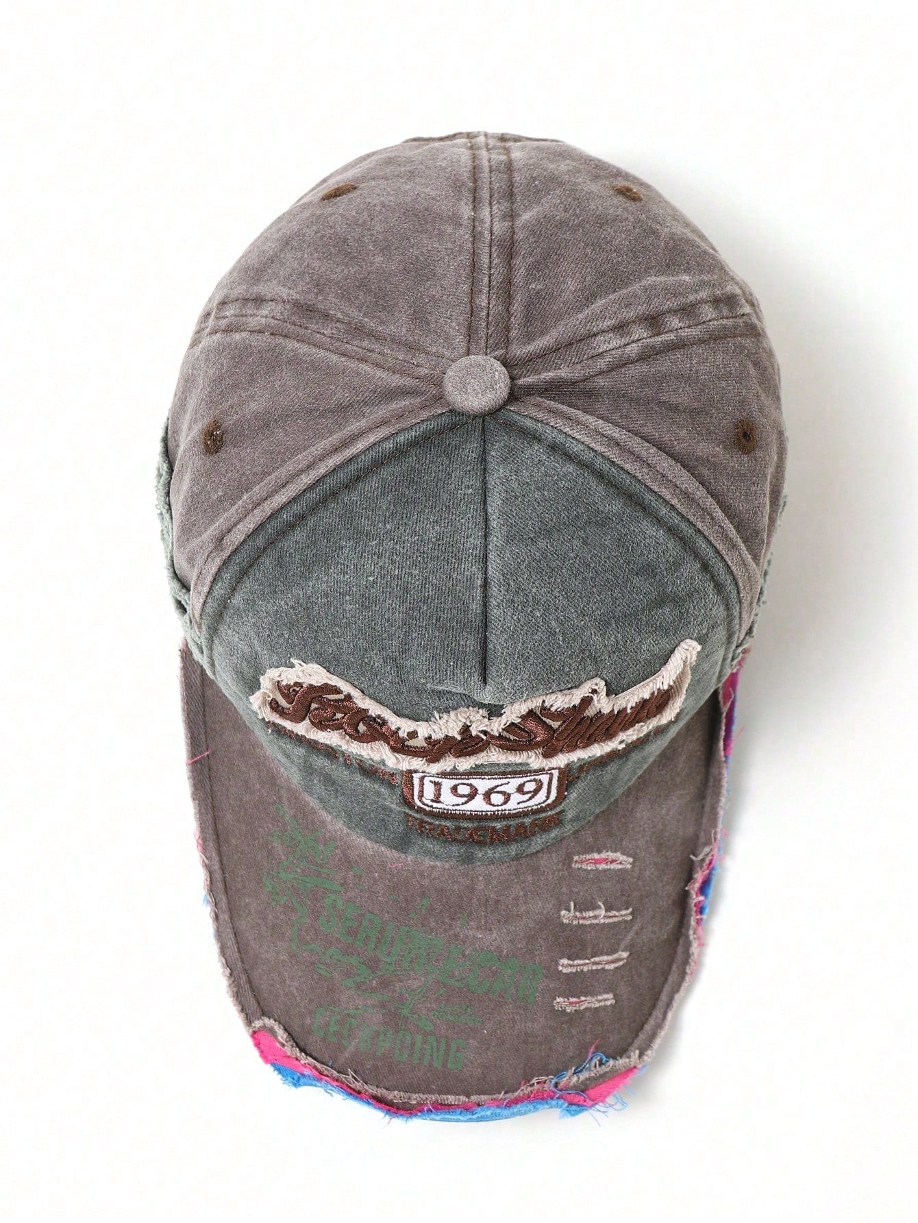 Casquette de baseball décontractée pour homme et femme, style vintage et délavée avec trous, convenable pour une utilisation quotidienne