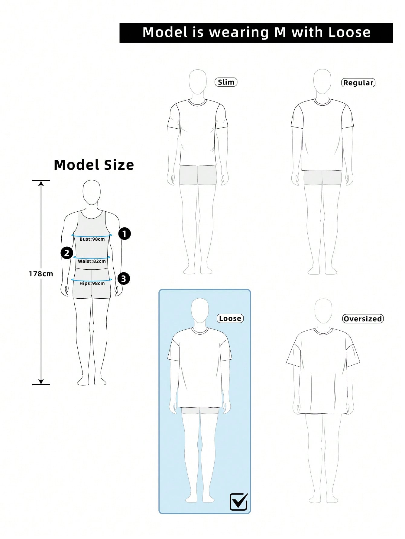 T-shirt noir imprimé de geste de la main pour hommes