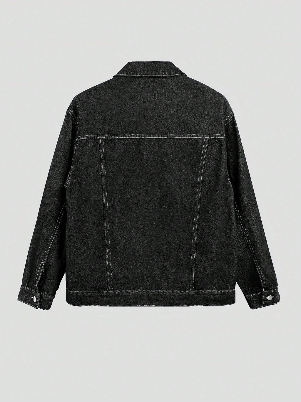 Veste en jean décontractée et pour hommes, style streetwear polyvalent et sportif pour étudiant