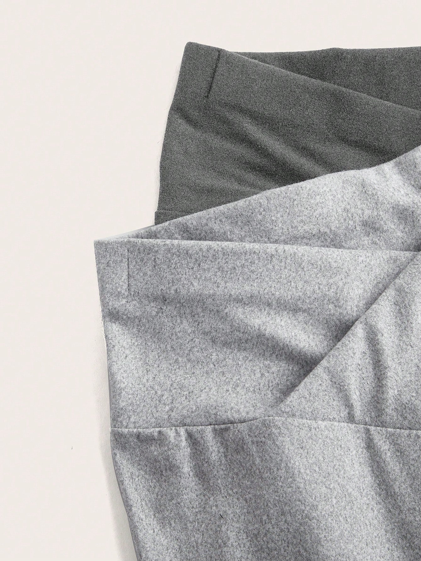 SHEIN EZwear Leggings décontracté moulants asymétriques taille étroite de couleur unie pour femmes