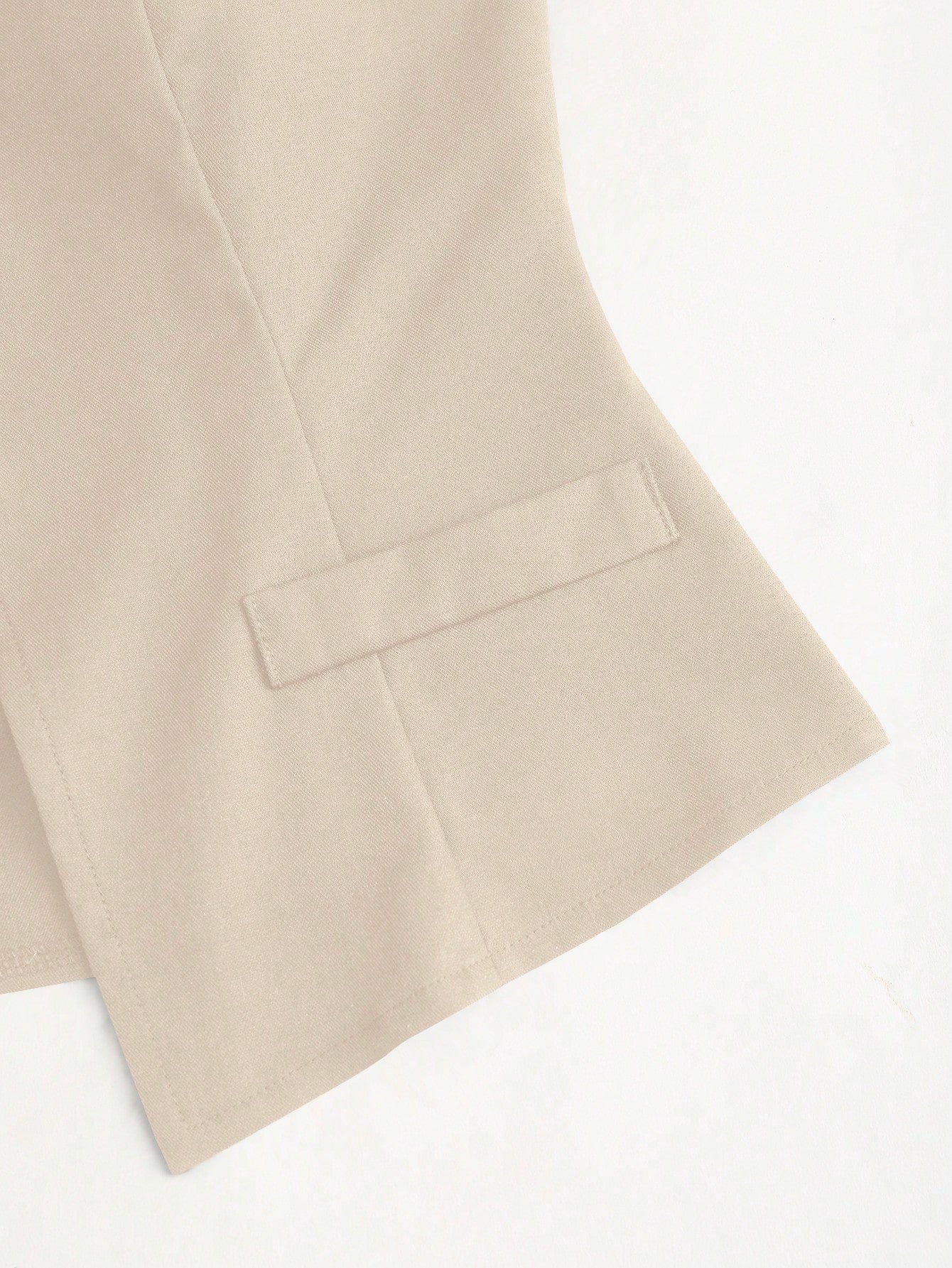 Sweetra Ensemble 2 pièces pour femmes, composé d'un gilet croisé et d'un pantalon large plissé