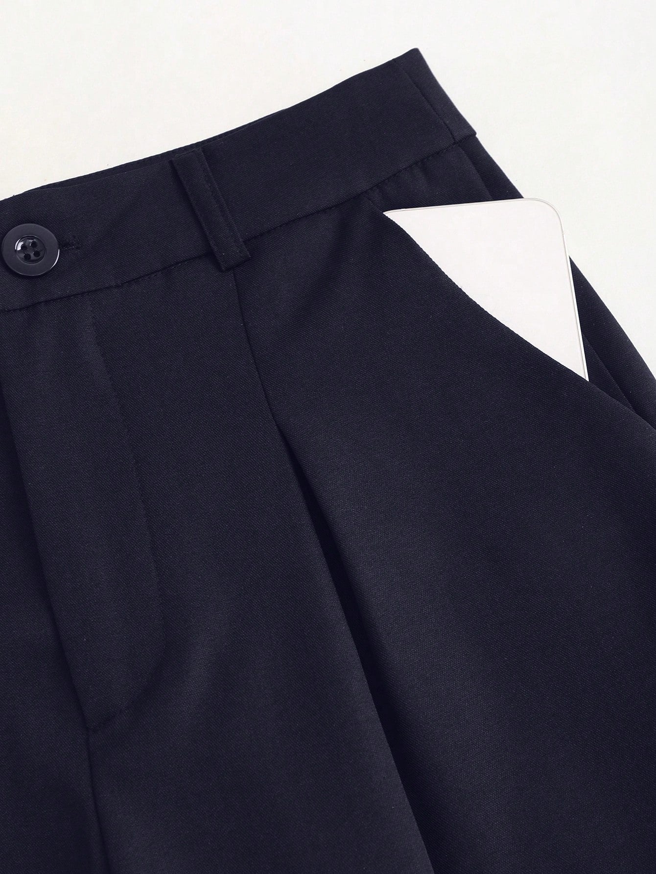 Sweetra Ensemble 2 pièces pour femmes, composé d'un gilet croisé et d'un pantalon large plissé