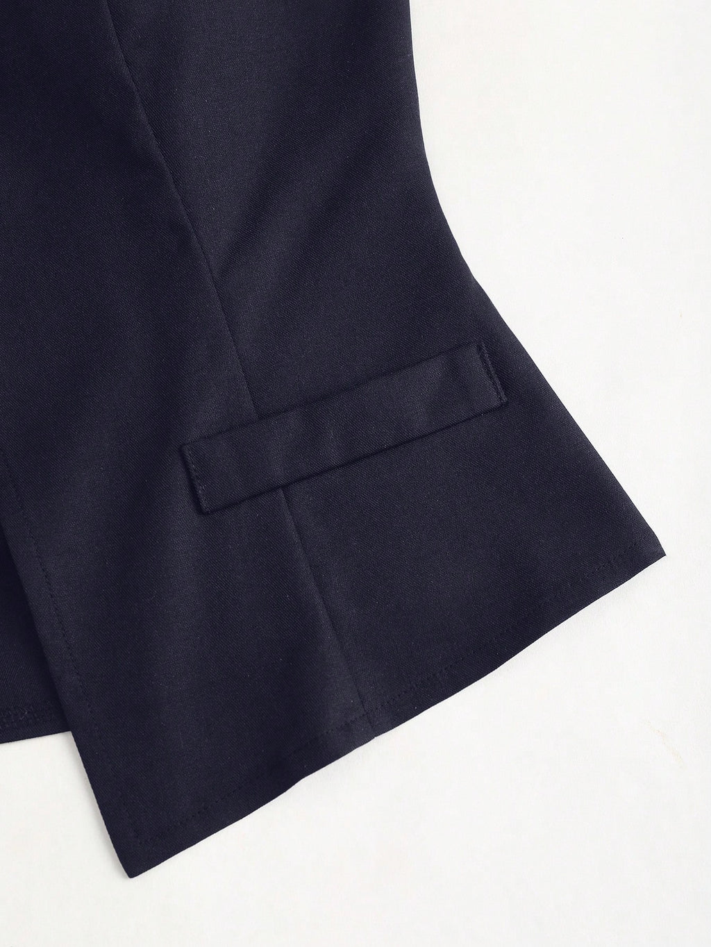 Sweetra Ensemble 2 pièces pour femmes, composé d'un gilet croisé et d'un pantalon large plissé