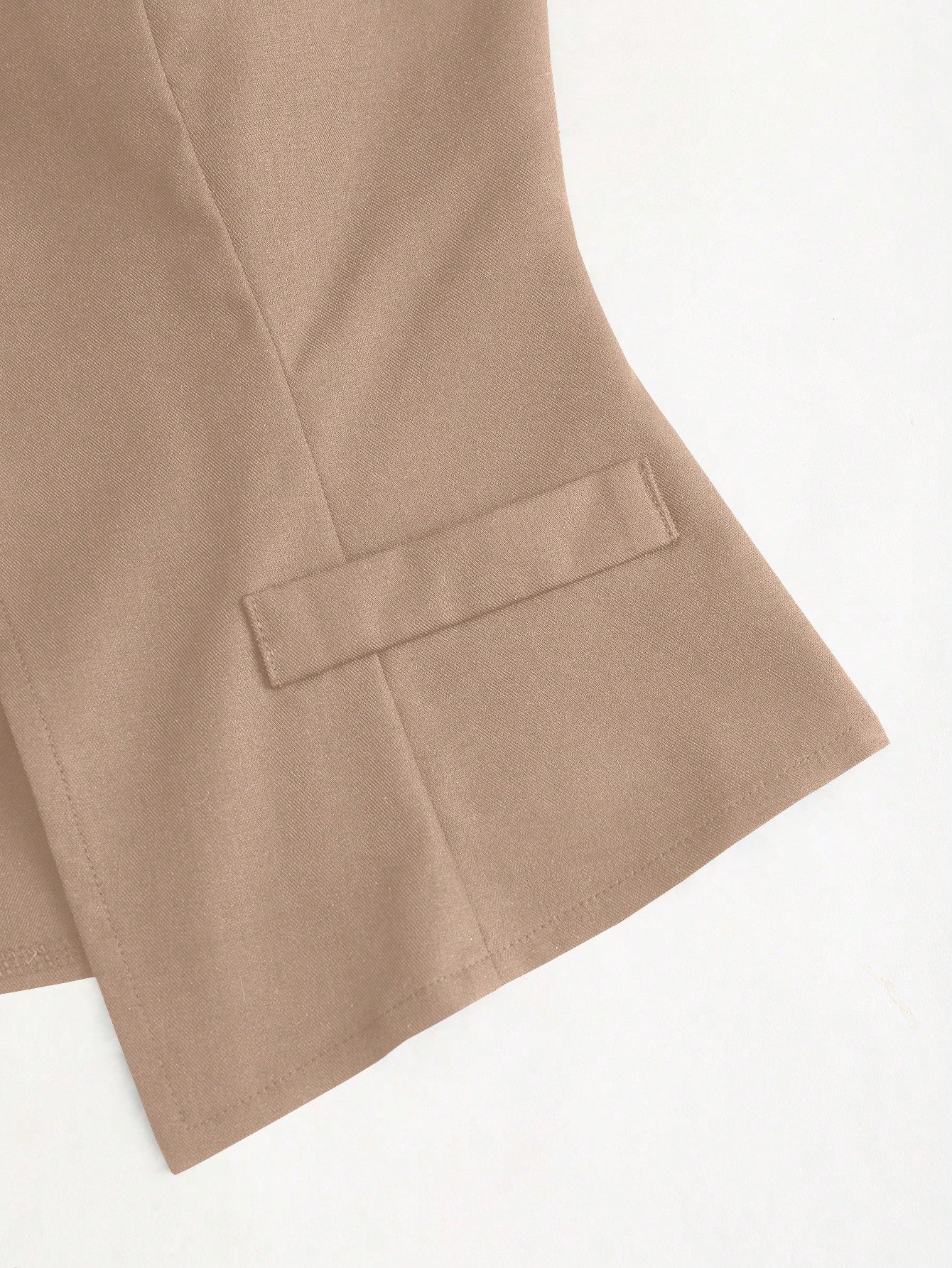 Sweetra Ensemble 2 pièces pour femmes, composé d'un gilet croisé et d'un pantalon large plissé