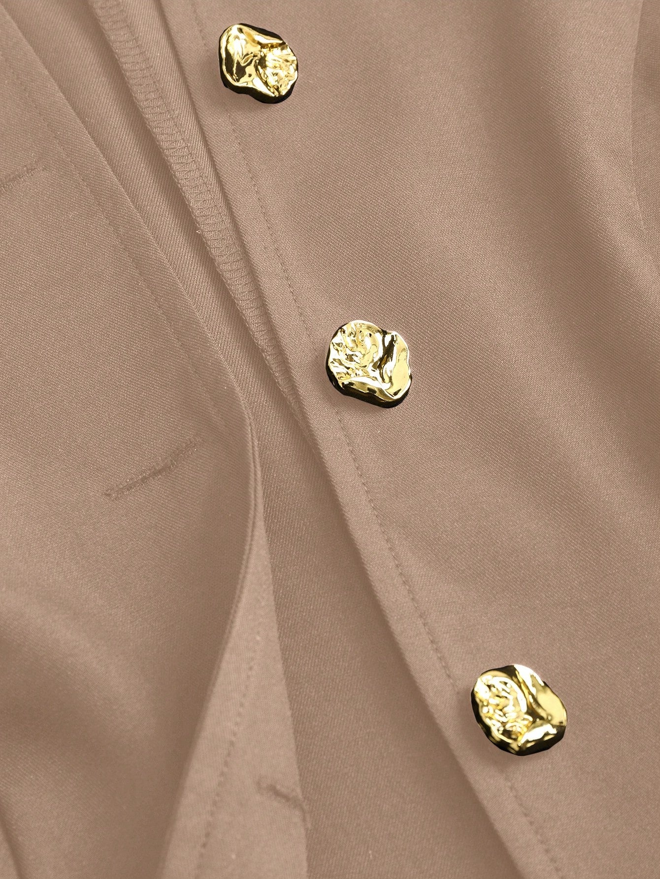 Sweetra Ensemble 2 pièces pour femmes, composé d'un gilet croisé et d'un pantalon large plissé