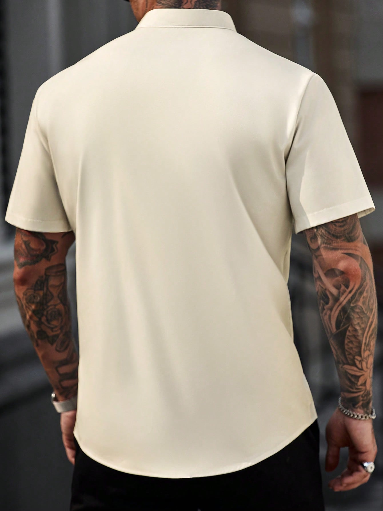 Manfinity CasualCool Chemise à manches courtes pour hommes