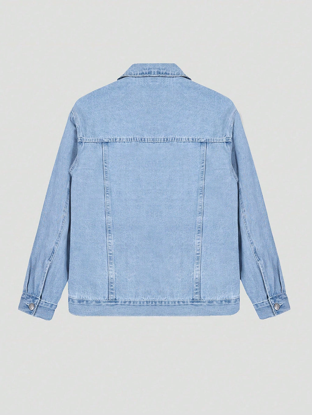 Veste en jean décontractée et pour hommes, style streetwear polyvalent et sportif pour étudiant